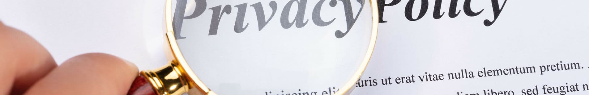 Privacy Policy Banner